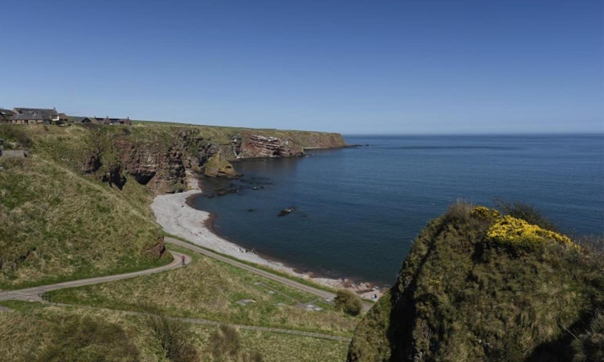 Clifftop Cottage Arbroath Eksteriør billede